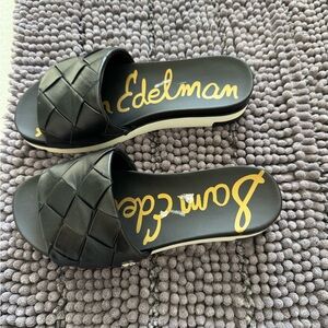 Sam Edelman Black Slide Sandals